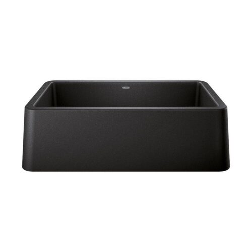 IKON Farmhouse Apron-Front Granite Composite 33 in. Single Bowl Kitchen Sink in Anthracite