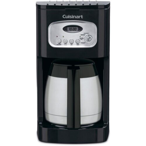10-Cup Black Programmable Thermal Coffee Maker