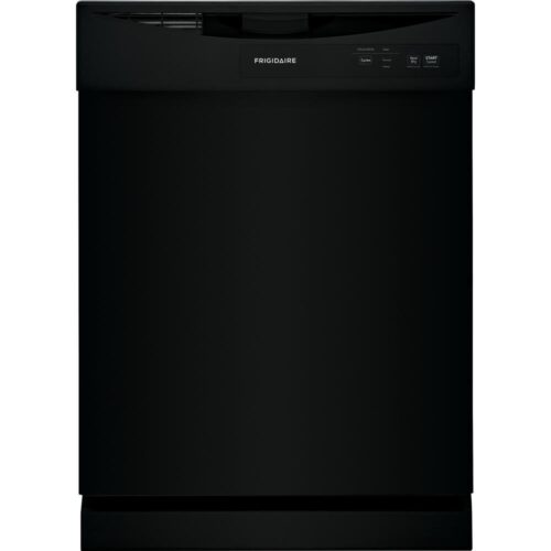 24 in. Black Front Control Built-In Tall Tub Dishwasher