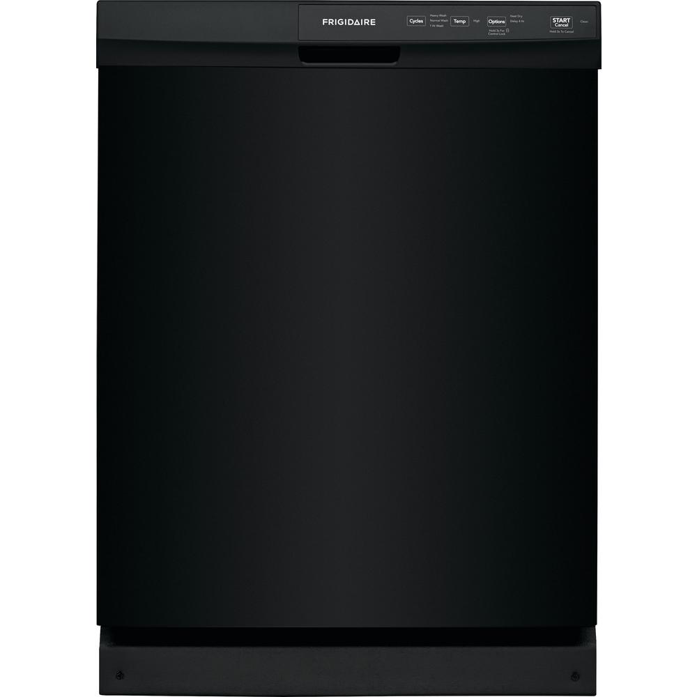 24 in. Black Front Control Built-In Tall Tub Dishwasher 24 in. Black Front Control Built-In Tall Tub Dishwasher