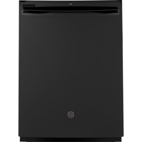 24 in. in Black Top Control Tall Tub Dishwasher with Steam Cleaning and Dry Boost