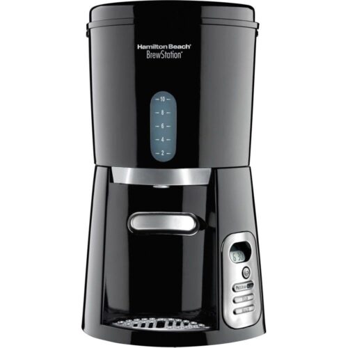 BrewStation 10-Cup Black Coffeemaker