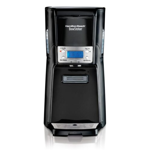 BrewStation 12-Cup Programmable Black Drip Coffee Maker