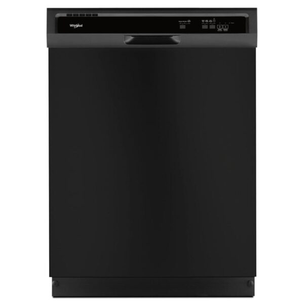 24 in. Black Front Control Built-In Tall Tub Dishwasher with 1-Hour Wash Cycle