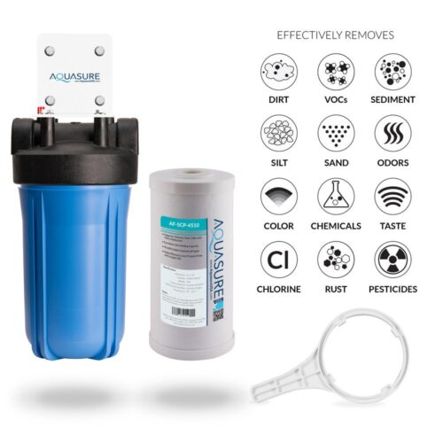 Reverse Osmosis System and Sediment-GAC Pre-Filter