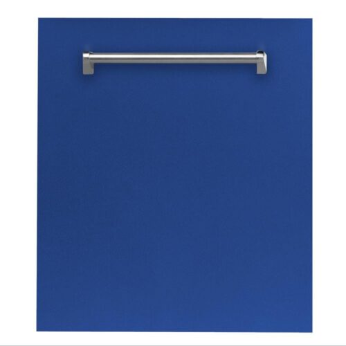 24 in. Blue Matte Top Control Dishwasher 120-Volt with Stainless Steel Tub and Traditional Style Handle