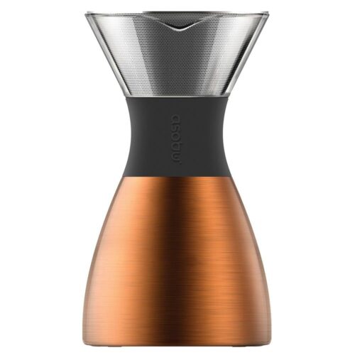 4-Cup Bronze Pour-Over Insulated Coffee Maker