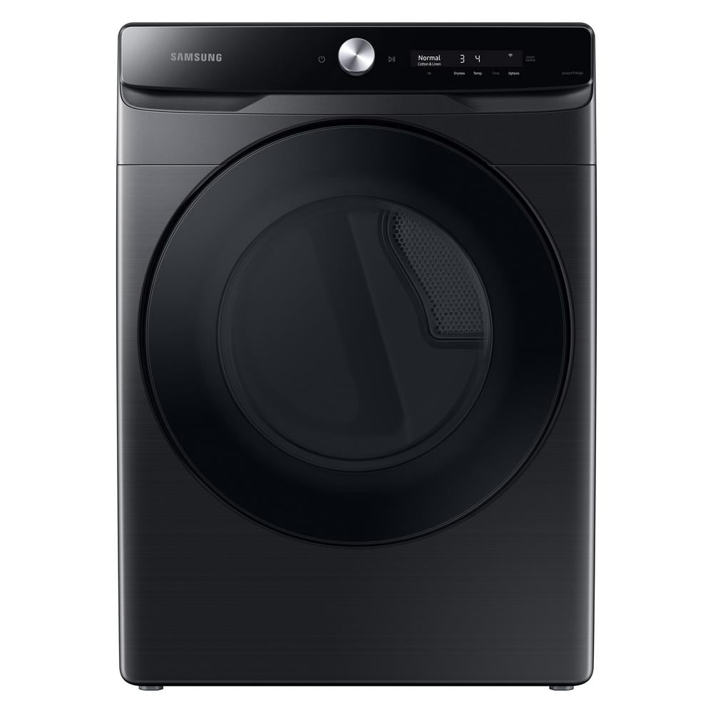 7.5 cu. ft. 240-Volt Brushed Black Electric Dryer with Smart Dial and Super Speed Dry 7.5 cu. ft. 240-Volt Brushed Black Electric Dryer with Smart Dial and Super Speed Dry