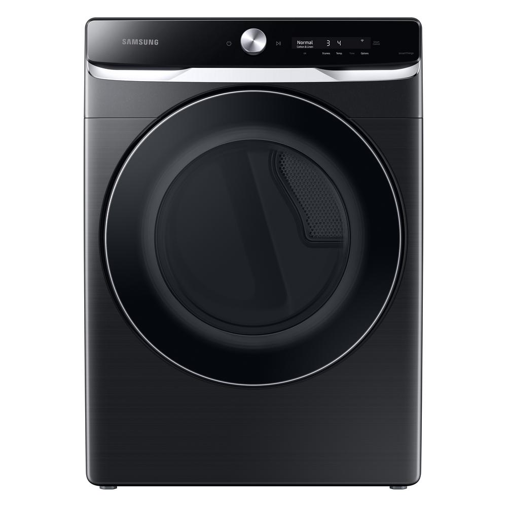 7.5 cu. ft. 240-Volt Brushed Black Electric Dryer with Smart Dial and Super Speed Dry 7.5 cu. ft. 240-Volt Brushed Black Electric Dryer with Smart Dial and Super Speed Dry