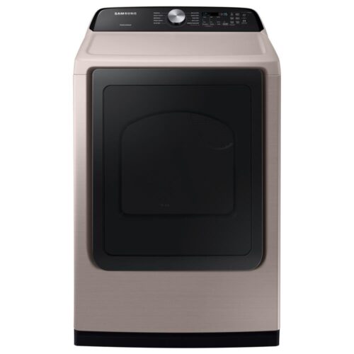 7.4 cu. ft. 240-Volt Champagne Electric Dryer with Sensor Dry