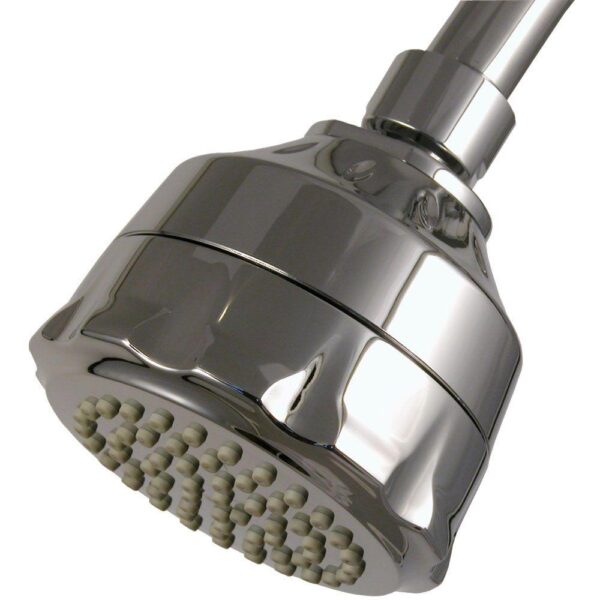 WaterSense Single-Spray Filtered Showerhead in Chrome