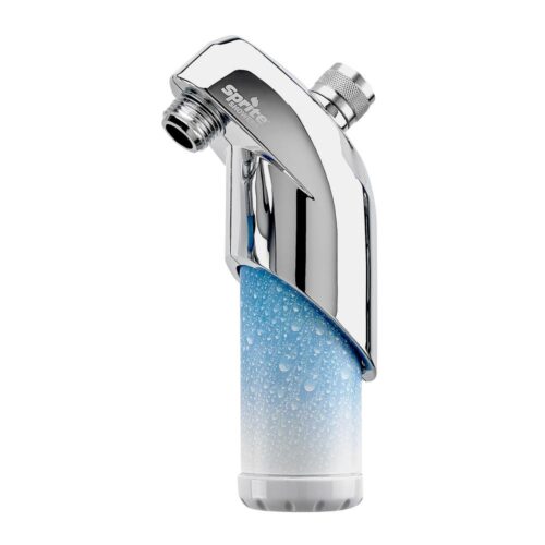 Twist Off Universal Shower Water Filtration System in Chrome