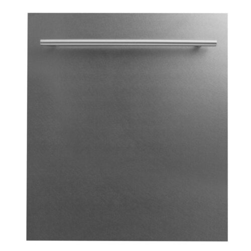 24 in. DuraSnow Top Control Dishwasher 120-Volt with Stainless Steel Tub and Modern Style Handle