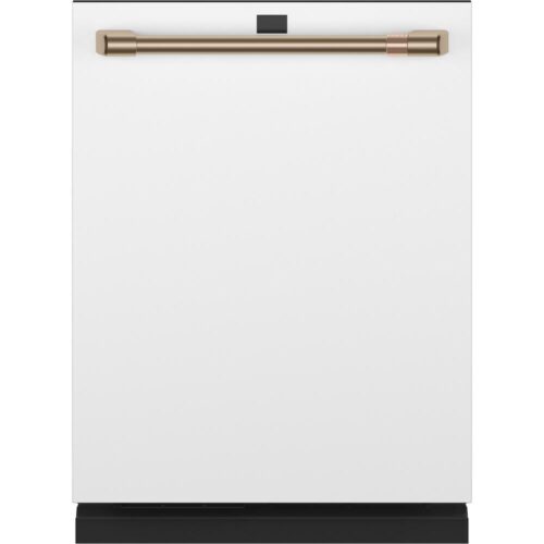 24 in. Fingerprint Resistant Matte White Top Control Smart Built-In Tall Tub Dishwasher with 3rd Rack