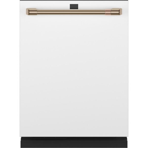 24 in. Fingerprint Resistant Matte White Top Control Smart Built-In Tall Tub Dishwasher with 3rd Rack