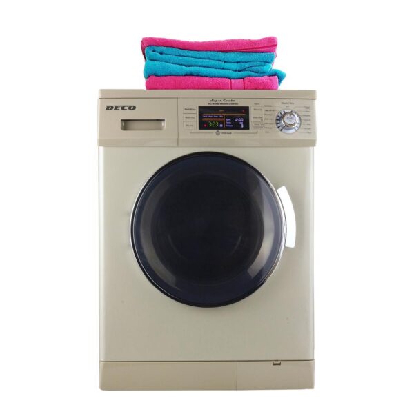 1.57 cu. ft. Gold High Efficiency Vented / Ventless Electric All-in-One Washer Dryer Combo