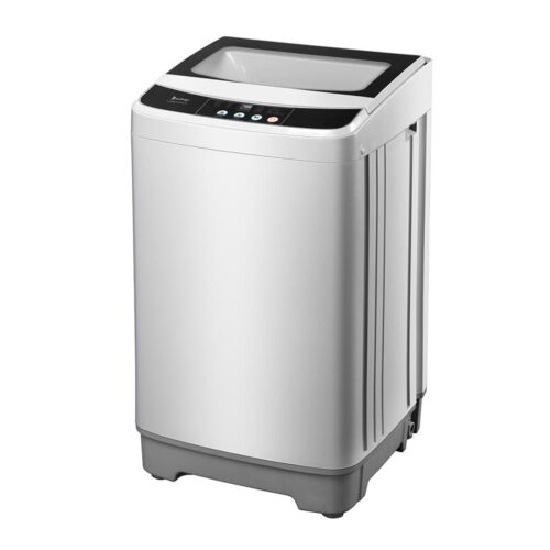20.5 in. W 1.2 cu. ft. Portable Compact Top Load Washing Machine in White