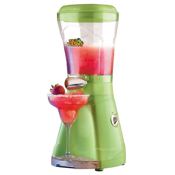 64 oz. Lime Green Margarita and Ice Crusher Slush Maker