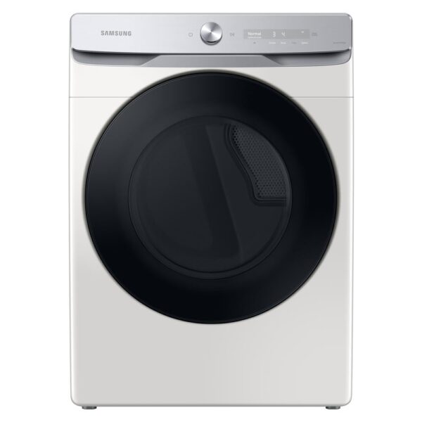 7.5 cu. ft. 240-Volt Ivory Electric Dryer with Smart Dial and Super Speed Dry