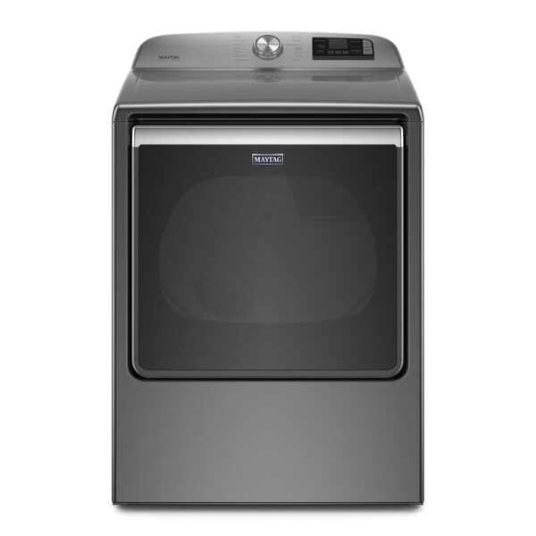 8.8 cu. ft. 240-Volt Smart Capable Metallic Slate Electric Vented Dryer with Steam