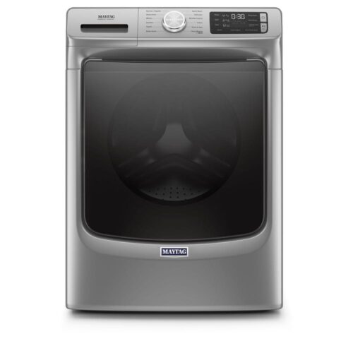 4.8 cu. ft. Metallic Slate Stackable Front Load Washing Machine with Steam and 16-Hour Fresh Hold Option