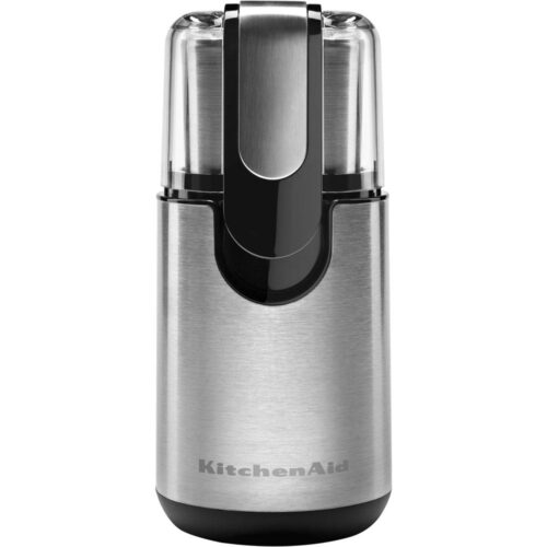 7 oz. Onyx Black Coffee Grinder with Stainless Steel Blade