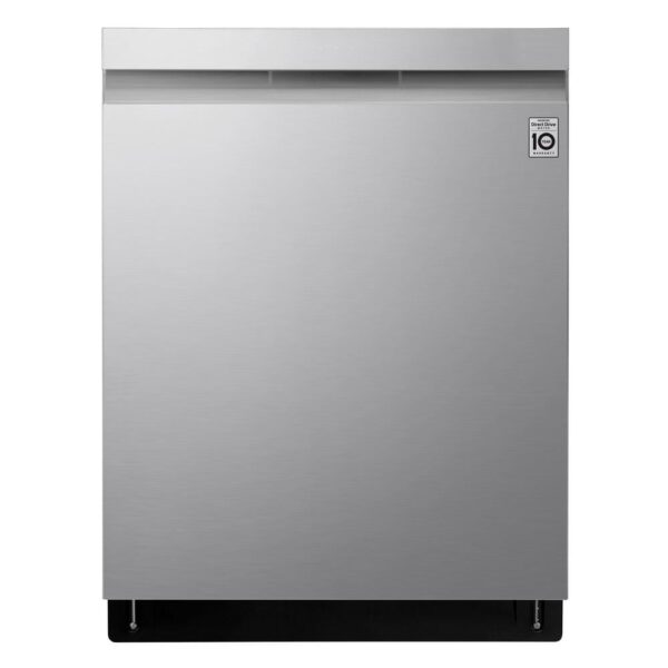 24 in. PrintProof Stainless Steel Top Control Built-In Smart Dishwasher with Stainless Steel Tub and QuadWash