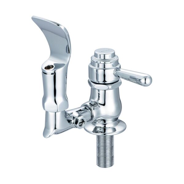 Bubbler Head Self-Closing Drinking Faucet in PVD Polished Chrome