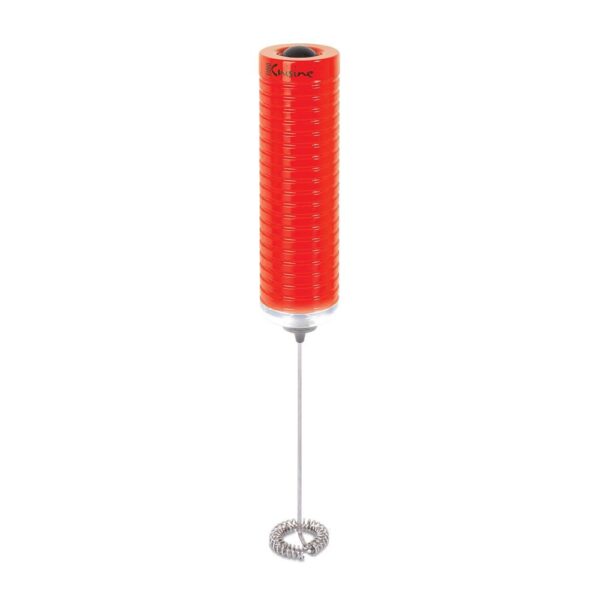 Milk Frother Red with LED Light