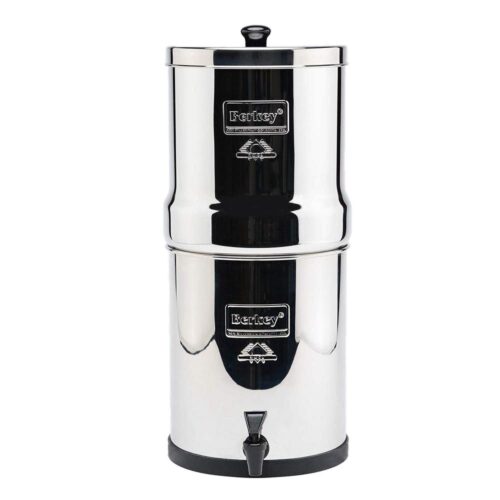 Royal Water Filter with 2 Black Berkey Water Filter Cartridge. 3.25 Gallon Capacity