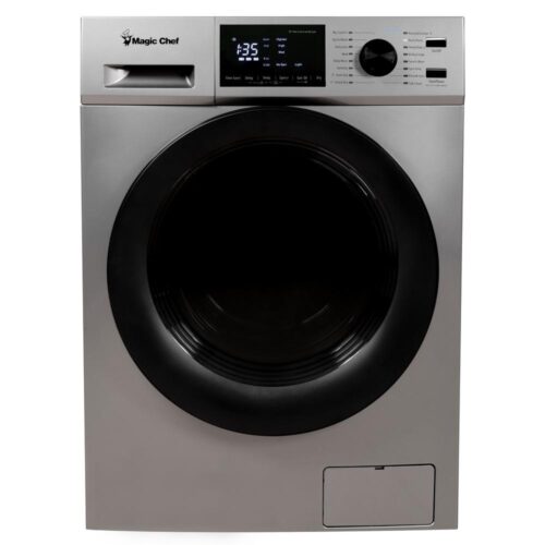 2.7 cu. ft. Silver All-in-One Combo Washer and Dryer