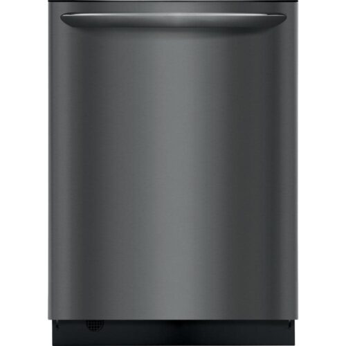 24 in. Smudge Proof Black Stainless Steel Top Control Built-In Tall Tub Dishwasher with Stainless Steel Tub