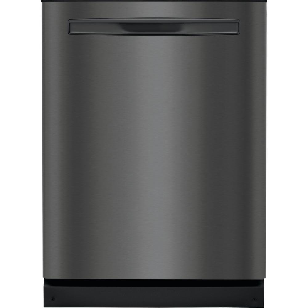24 in. Smudge Proof Black Stainless Steel Top Control Built-In Tall Tub Dishwasher 24 in. Smudge Proof Black Stainless Steel Top Control Built-In Tall Tub Dishwasher