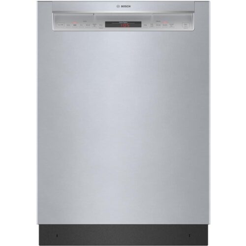 800 Series 24 in. Stainless Steel Front Control Recessed Handle Dishwasher with Stainless Steel Tub