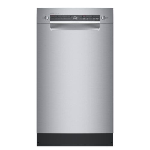 800 Series 18 in. ADA Compact Front Control Dishwasher in Stainless Steel with Stainless Steel Tub and 3rd Rack