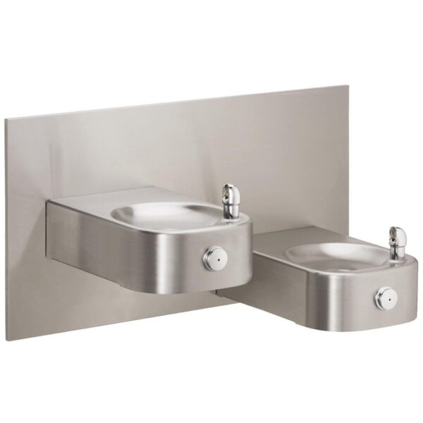 Soft Sides Bi-Level Wall Mounted Drinking Fountain