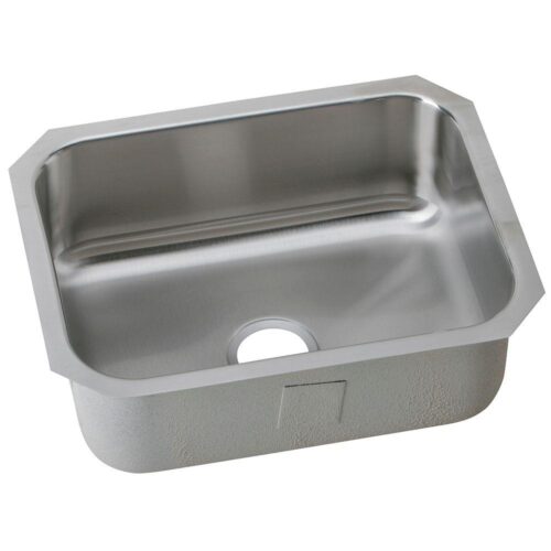 Avenue Undermount Stainless Steel 24 in. Single Bowl Kitchen Sink