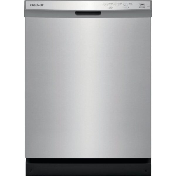 24 in. Stainless Steel Front Control Built-In Tall Tub Dishwasher