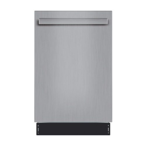 18 in. Stainless Steel Front Control Smart Dishwasher Electro-Mechanical 120-volt with Stainless Steel Tub