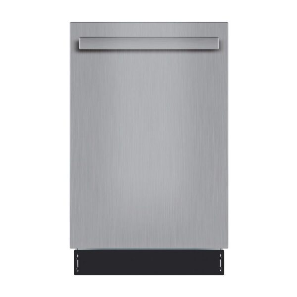 18 in. Stainless Steel Front Control Smart Dishwasher Electro-Mechanical 120-volt with Stainless Steel Tub