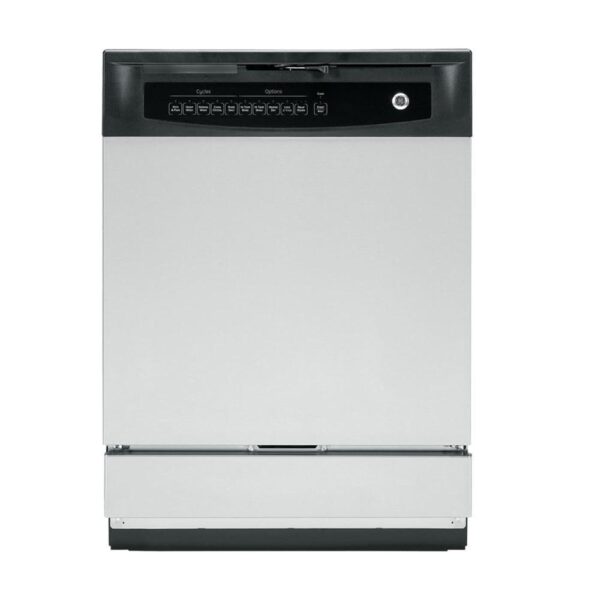 Front Control Dishwasher in Stainless Steel