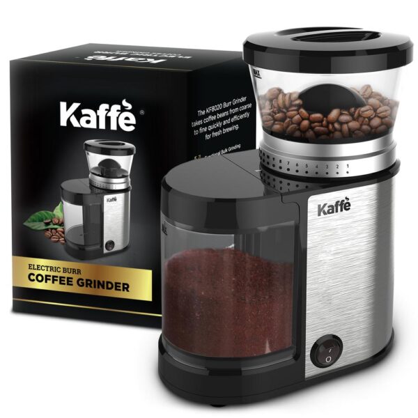 4 oz. Capacity Stainless Steel Electric Burr Coffee Grinder