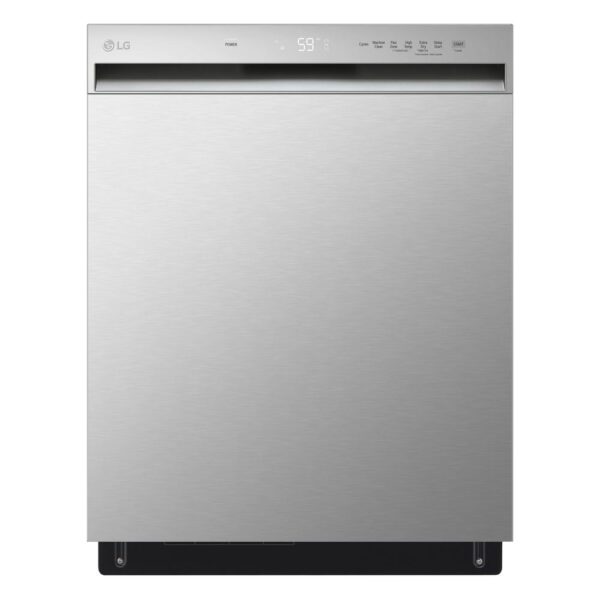 24 in. in Stainless Steel Front Control Dishwasher with NeveRust Stainless Steel Tub and Dynamic Dry