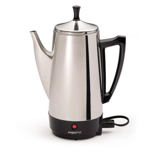 12-Cup Stainless Steel Percolator