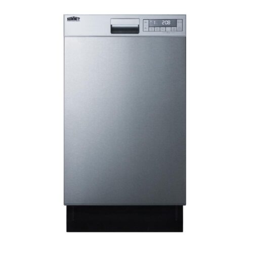 18 in. Top Control Dishwasher in Stainless Steel