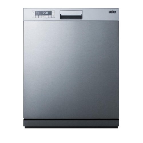 24 in. Front Control Dishwasher in Stainless Steel