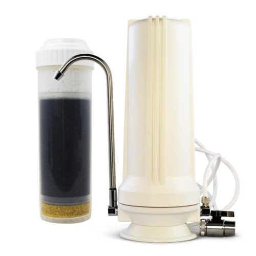 Premium 5-Stage Counter Top Water Filtration System in White