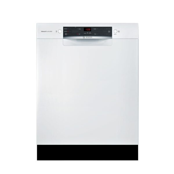 300 Series 24 in. ADA Front Control Dishwasher in White with Stainless Steel Tub