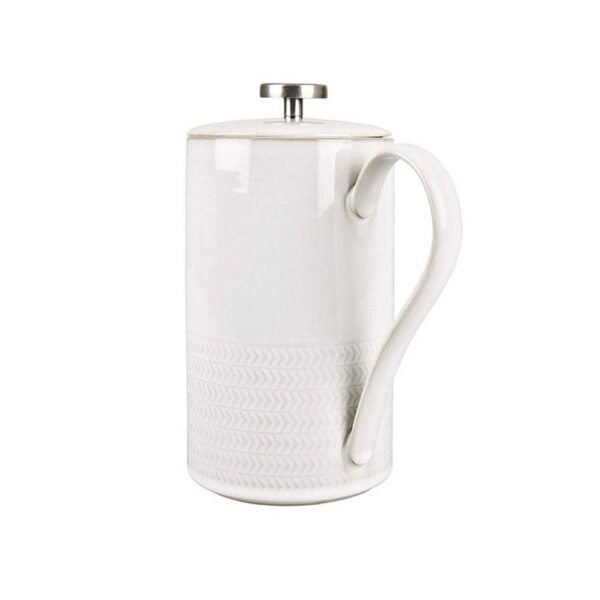 Natural Canvas Textured French Press