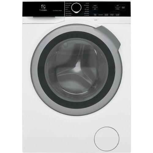 IQ Touch 24 in. W 2.4 cu. ft. High Efficiency White Front Load Washing Machine with Steam